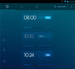 Timely: Die App synchronisiert die angelegten Weckzeiten auf Wunsch mit anderen Geräten. So wird man von jedem Smartphone und Tablet-PC zuverlässig geweckt.