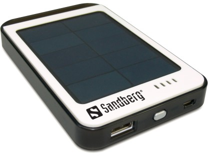 Solar-Powerbank: Smartphones mit Sonnenenergie aufladen