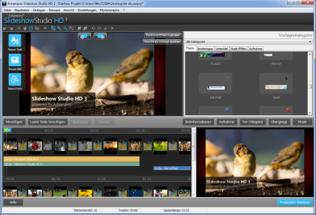 Slideshow Studio HD 3: Neues Tool für Diashows in HD-Qualität