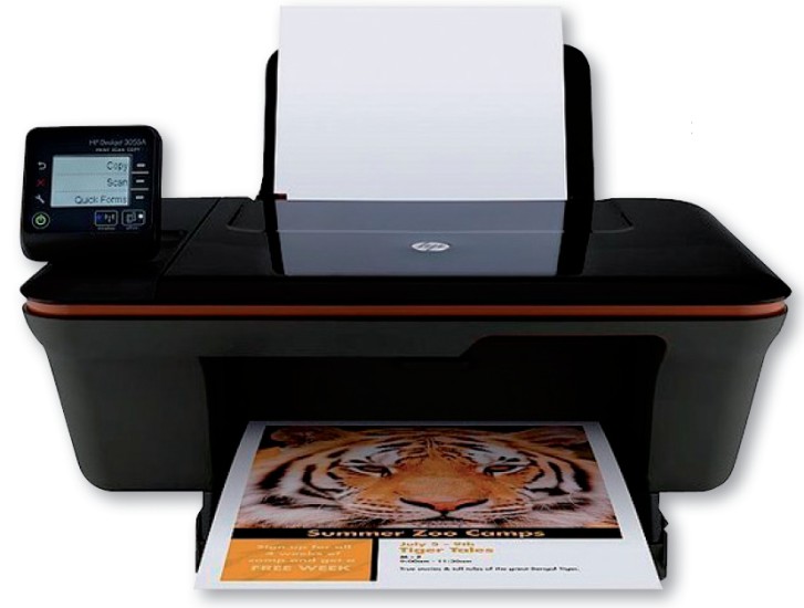 WLAN-Drucker: Drucker mit integrierter Wi-Fi-Schnittstelle wie den Deskjet 3055A gibt es bereits ab etwa 60 Euro.