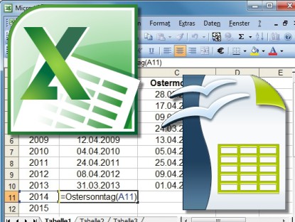 Neue Funktionen für Excel und Calc