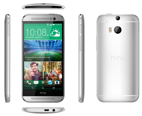 Das HTC One M8 läuft mit Android 4.4, über das der Hersteller wie üblich seine eigene Oberfläche Sense (hier in Version 6) gestülpt hat.