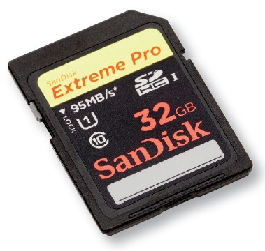 Sandisk Extreme Pro: Bezeichnungen wie diese sind reine Marketing-Begriffe und haben nichts mit der Geschwindigkeit der Speicherkarte zu tun.