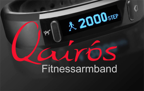 Fitness-Armbänder sind in diesem Jahr das Trendprodukt schlechthin, auch A-rival hat mit dem Qairos ein solches Gerät ins Programm aufgenommen. Wir haben das Gerät genauer unter die Lupe genommen.