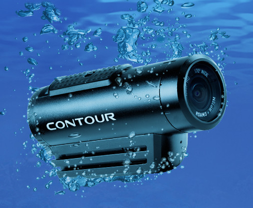 Contour Roam3: Die Action-Kamera ist ohne zusätzliche Gehäuse bis in 10 Meter Tiefe wasserfest.