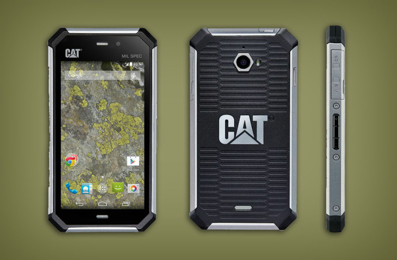 Cat S50: Das Outdoor-Smartphone von Cat Phones ist das erste mit Android 4.4 und LTE. Zusätzlich ist es staub- und wasserdicht nach IP67-Norm.