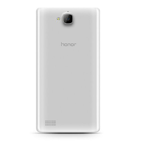 Selfie-freundlich: Während die Hauptkamera des Honor 3C mit 8-Megapixeln nicht gerade üppig ausfällt, ist die Front-Kamera mit 5-Megapixeln ausladend dimensioniert.