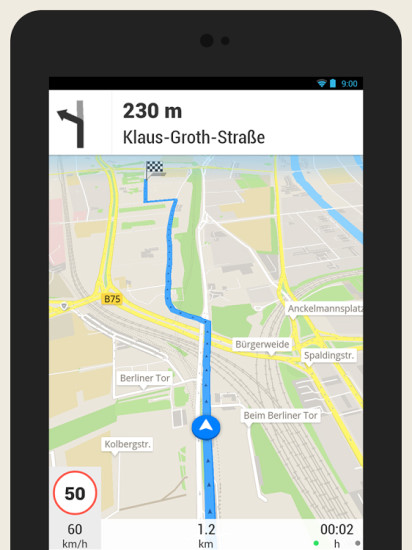 Gratis-Navi: Die neue Scout-App bietet kostenlose Offline-Navigation für Android und iOS.
