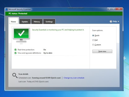 Microsoft startet Beta-Test von Security Essentials 4