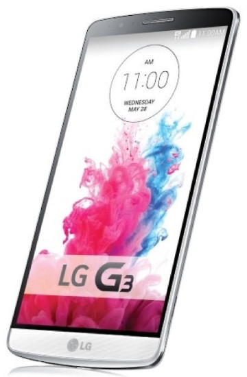 LG G3 Smartphone: Das Android-Gerät mit 5,5 Zoll großem Display und einer Auflösung von 1.440 x 2.560 Pixeln (Quad-HD) übertrifft jeden Full-HD-Fernseher.