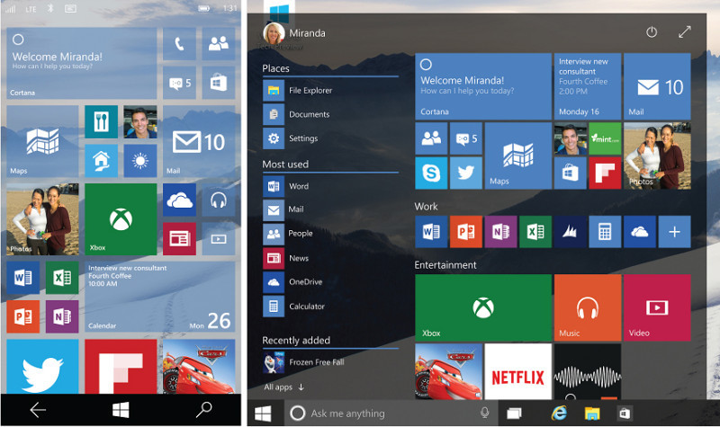 Universal Apps Windows 10