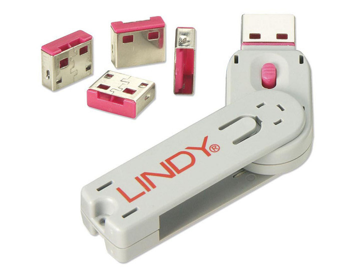 Lindy USB Port Schloss