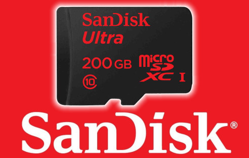 200 GB SanDisk Ultra microSDXC UHS-I Speicherkarte