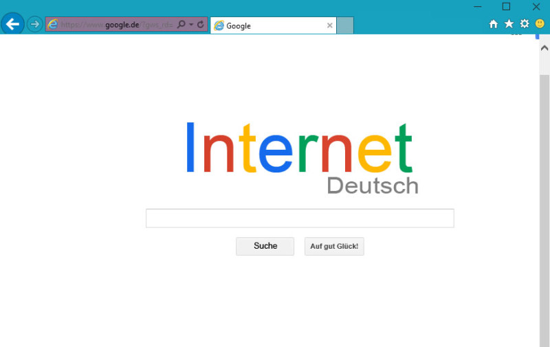 Browser mit Internet