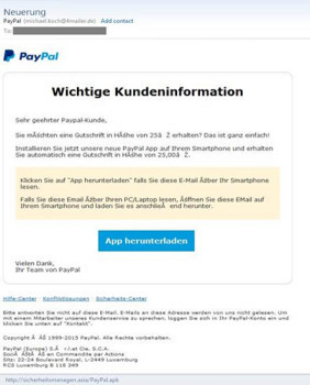 Paypal-Spam-Mail