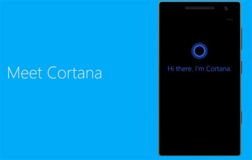 Cortana auf dem Smartphone