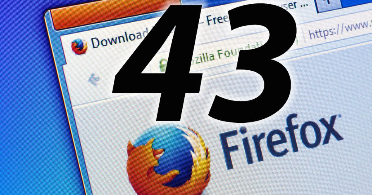 Firefox 43.0.1