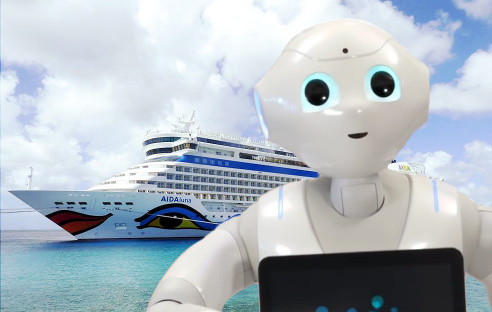 Service-Roboter Pepper heuert bei Aida Cruises an