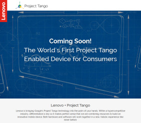 Lenovo + Project Tango