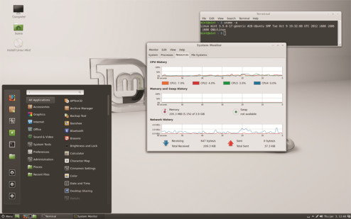 Linux Mint basiert auf Ubuntu, macht aber vieles besser als der Platzhirsch.