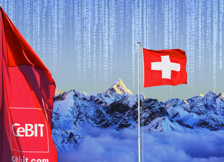 Die Schweiz ist Partnerland der CeBIT