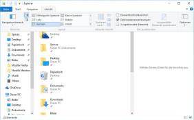 Windows 10 Explorer Dateinamenerweiterung 