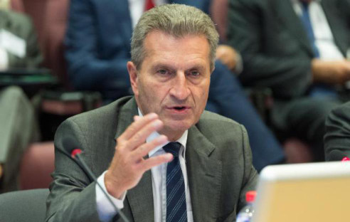 EU-Digitalkommissar Günter Oettinger