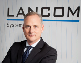Lancom-Geschäftsführer Stefan Herrlich