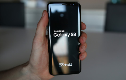Samsung Galaxy S8 im Falltest
