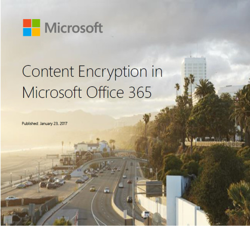 Content Encyption in Microsoft Office 365