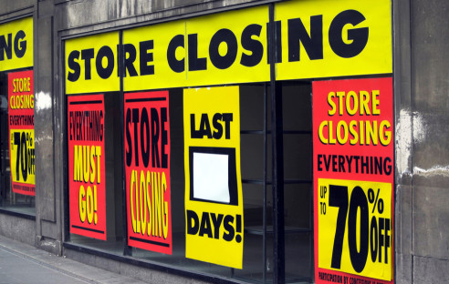 Closing, Out of Business