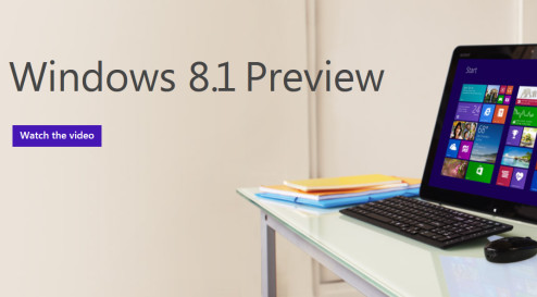 Microsoft: Windows 8.1 Preview ist da