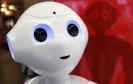 Gesicht des freudnlichen Support-Roboters Pepper