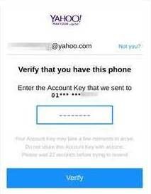 Gefälschter Yahoo-Login
