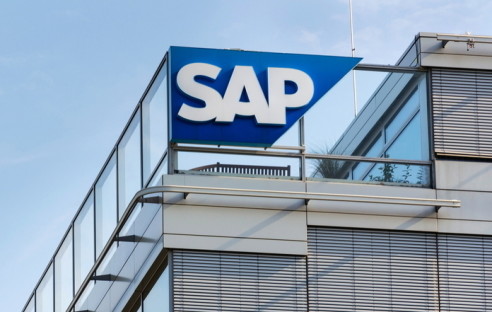 SAP.Logo auf Gebäude