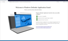 Windows Defender Application Guard