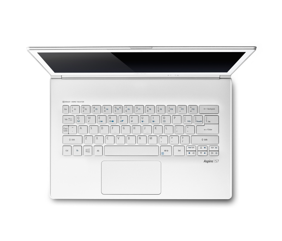 Acer Aspire S7: Flaches Notebook mit Wireless Display