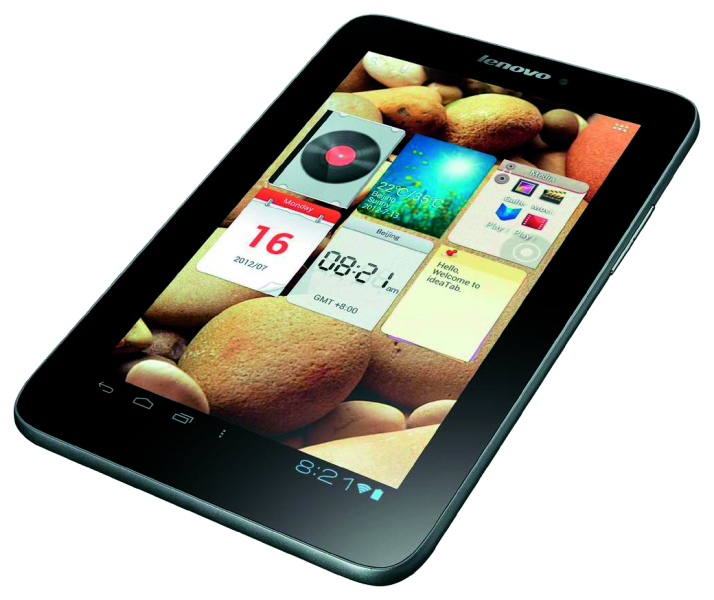 Lenovo Ideapad A2107A: Dies ist eines der wenigen Dual-SIM-fähigen Android-Tablets. Dadurch lassen sich in diesem Gerät zwei SIM-Karten gleichzeitig einsetzen. Die Bildschirmauflösung des 7-Zoll-Tablets liegt allerdings bei nur 1024x600 Pixel.