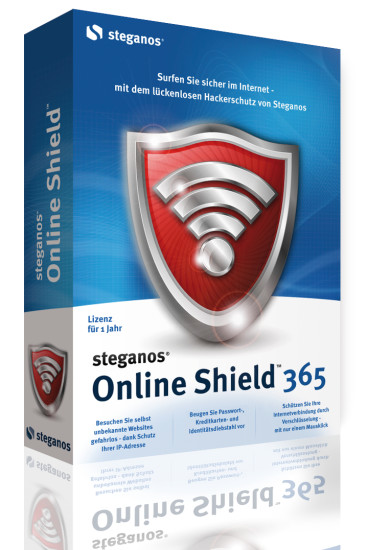 Lauscher aussperren: Steganos Online Shield 365