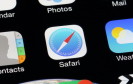 Safari-Symbol auf iOS-Bildschirm