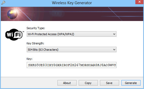 Das Freeware-Tool Wireless Key Generator erstellt unknackbare Schlüssel für Ihr WLAN.