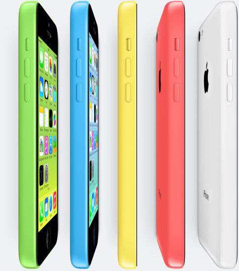 Apple: Beim iPhone 5C dominiert Kunststoff