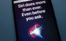 Siri-Hinweis auf iPhone-Bildschirm