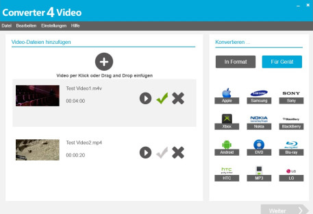 Converter4Video 2014: Neues Tool zur Videokonvertierung