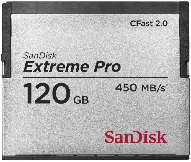 Sandisk Extreme Pro CFast 2.0 