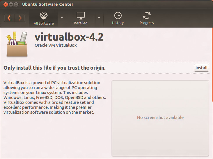 Virtual Box: Installieren Sie die Linux-Version von Virtual Box auf einem Ubuntu-Rechner und nutzen Sie dann darin Windows.