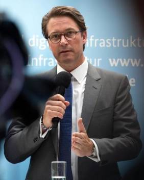 Bundesinfrastrukturminister Andreas Scheuer