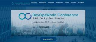 DevOpsWorld-Webseite
