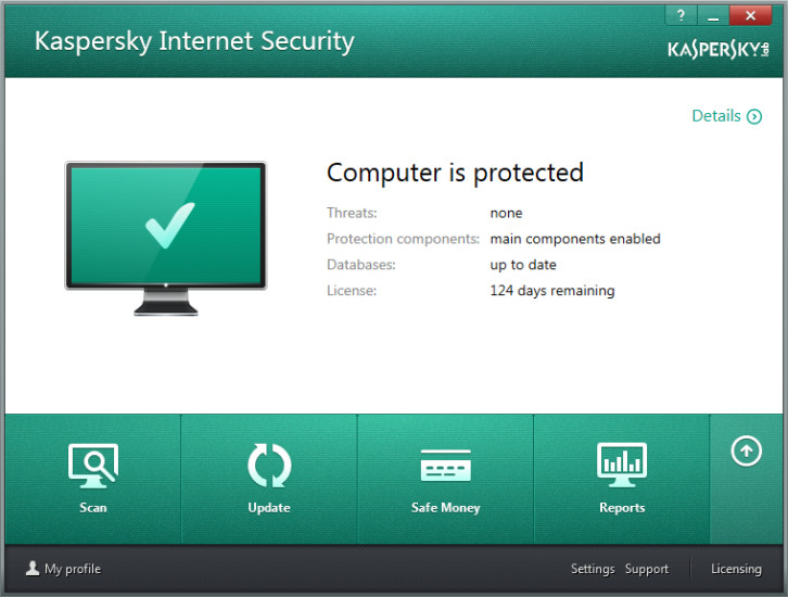 Kaspersky Internet Security 2013 und 2014: Die Sicherheits-Suite bieten neben Bitdefender Internet Security und Symantec Norton Internet Security den besten Rundumschutz für Windows-7-Rechner