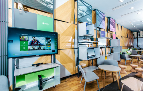 The Digital Eatery: Café und Showroom von Microsoft in Berlin